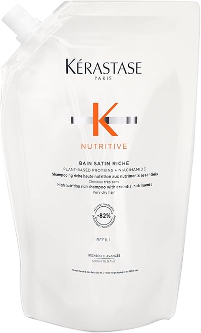 Kérastase Nutritive Bain Satin Gentle Hydrating Shampoo 500ml Refill