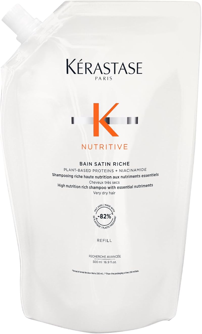 Kérastase Nutritive Bain Satin Gentle Hydrating Shampoo 500ml Refill