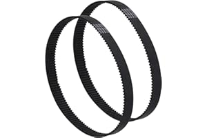 GNDAYOUG (2-Pack) AC-0815 Air Compressor Timing Belt– Replacement Belt for Craftsman, PORTER CABLE, DEWALT, Black & Decker, Delta, Bostitch – Fits Models CF2600, D55141, CP503 – Replaces CAC-1311, CAC-1342
