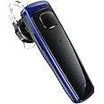 ADADPU Bluetooth Headset - V5.0 Wireless Handsfree Earpiece Built-in Dual Mic Noise Cancelling, 10 Days Standby 16Hrs HD Talktime Ultralight Headset for iPhone Android Samsung Laptop(Blue)