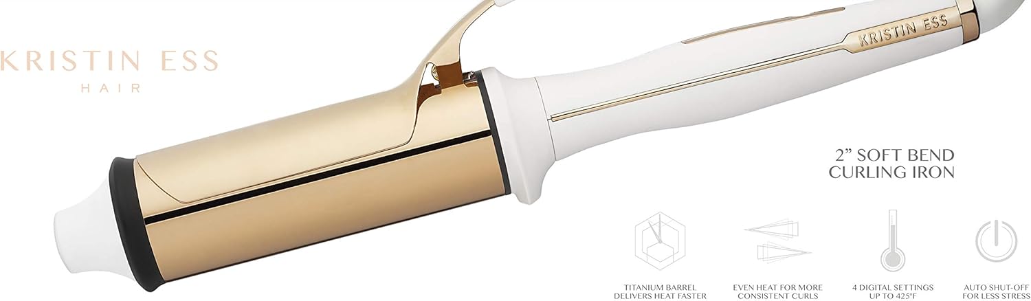 kristin ess soft bend curling iron