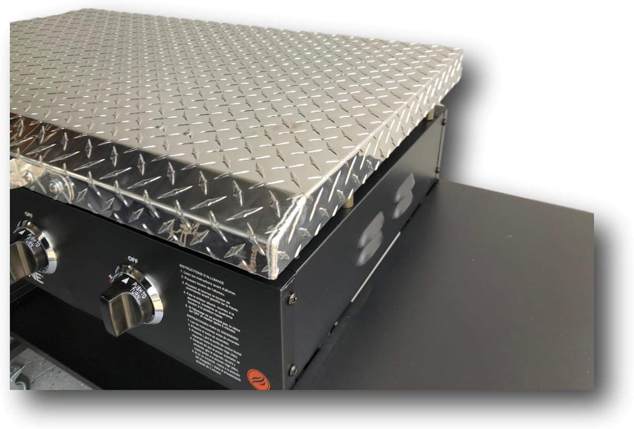 Griddle Cover 36 Inch: for Blackstone Griddle, Diamond Plate Aluminum Lid Storage Cover for 36" Blackstone Griddle - Made in USA : Garden & Outdoor
