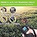 WDFZONE [New 2019] Dog Training Collar with Remote for 2 Dogs Waterproof Rechargeable Range 1500 Ft Shock Collar with Remote for Small Medium Large Dogs