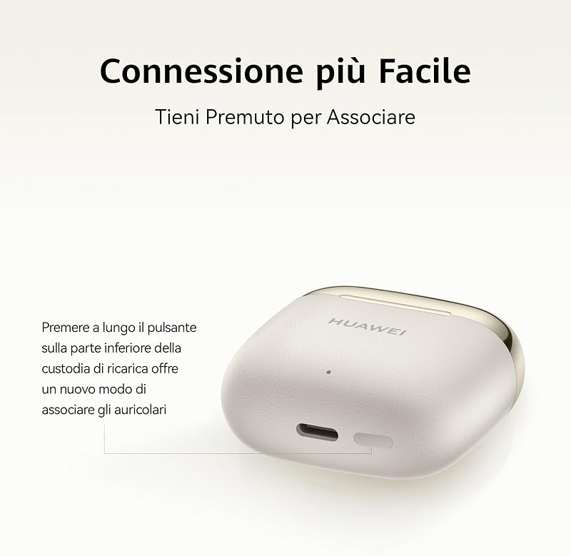 FreeBuds SE 3, cuffie con autonomia fino a 42 ore e in colorazione nera, leggere e compatte, ricarica rapida 10 minuti, connessione Bluetooth 5.4, IP54, Compatibili con iOS, Windows e Android.