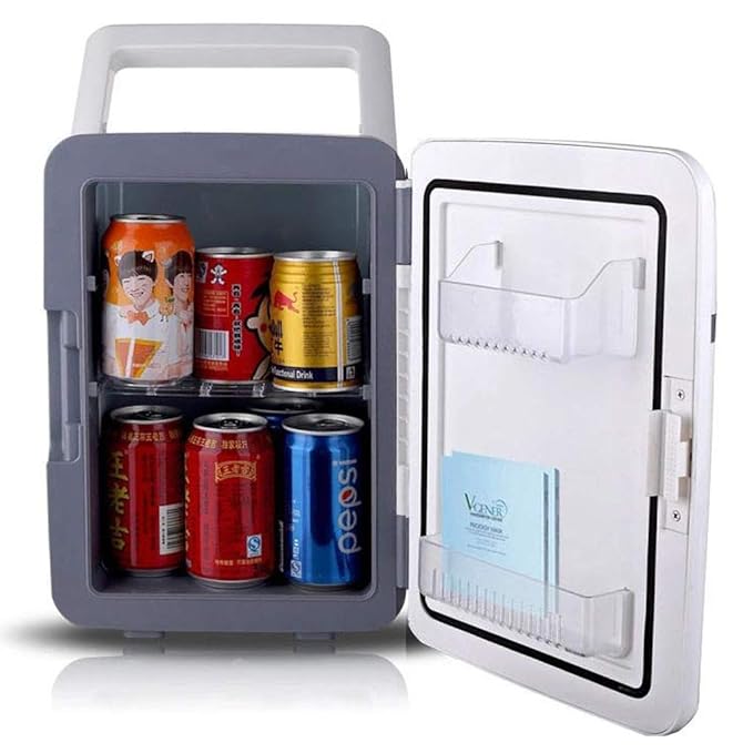 Mini Nevera,10L Portátil Pequeño Frigorífico Enfría y ...