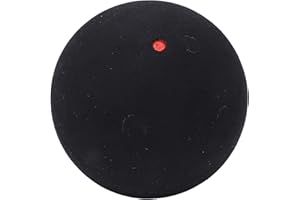 Fydun 37Mm Single Dot Squash Balls Rubber Squash Racket Balls for Beginner Competition Training Water Sports Squash Ball Blue Dot Training Dunlop Junior