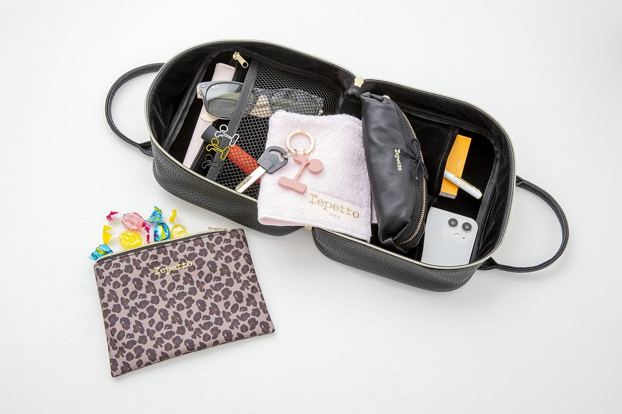 【レペット ムック本付録】マルチポーチ2点セット(ブラック) 2021年9月7日発売