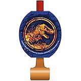 Unique Jurassic World Party Blowouts | 2.68" X 5.25" | 8 Pcs