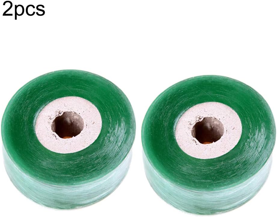 Nursery Grafting Tape Fruit Tree Plant Grafting Tape Green Self-Adhesive Nursery Stretchable Repair Tape for Various Fruit Garden Tree Seedling