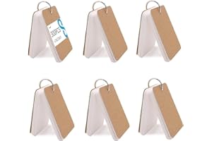 Koogel 300PCS Index Cards with Rings, 2.2 x 3.5 Inch, Small Flash Cards for Studying, Portable Blank Study Notecard for School Office Home Organization, Durable Study To Do List Note Taking Supplies