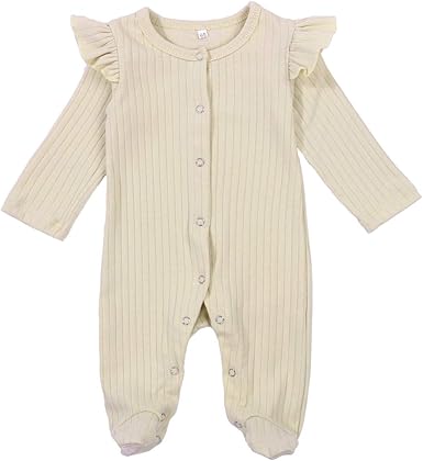 ruffle footed onesie