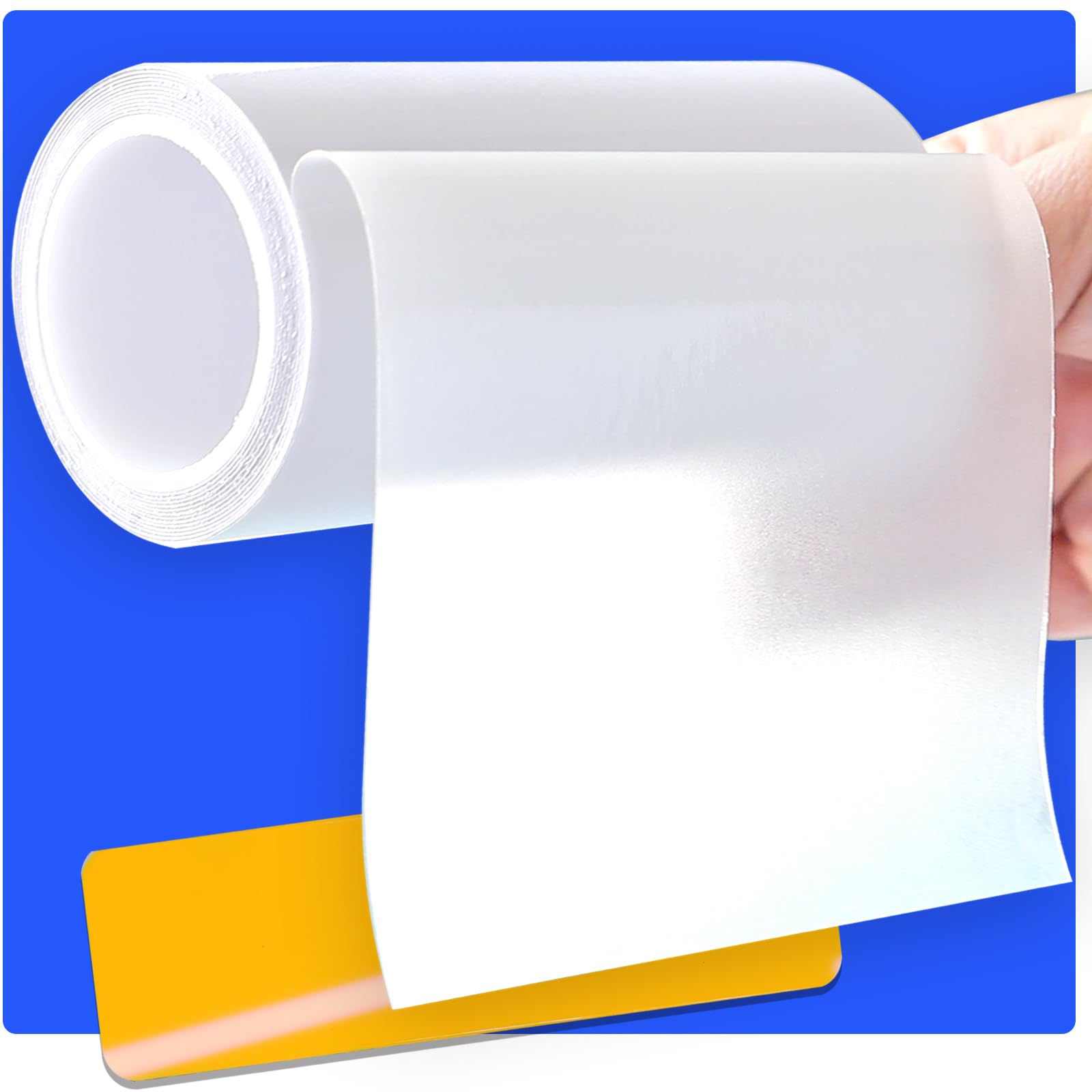 Photo 1 of 4 in X 7 ft Inflatable Repair Tape for Bounce House, Tent, Pool Floats, Air Mattress, Waterproof Patch Heavy Duty Repair Kit