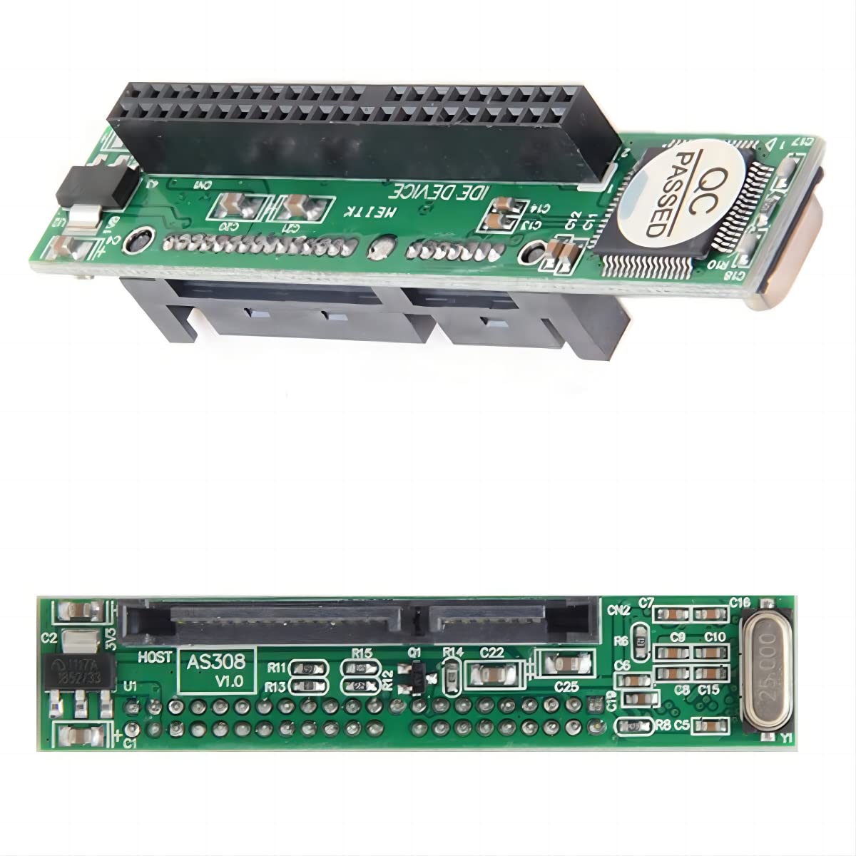 CY SATA Female to IDE 44Pin Disk Converter Adapter PCBA for Laptop & 2.5" Hard Disk Drive