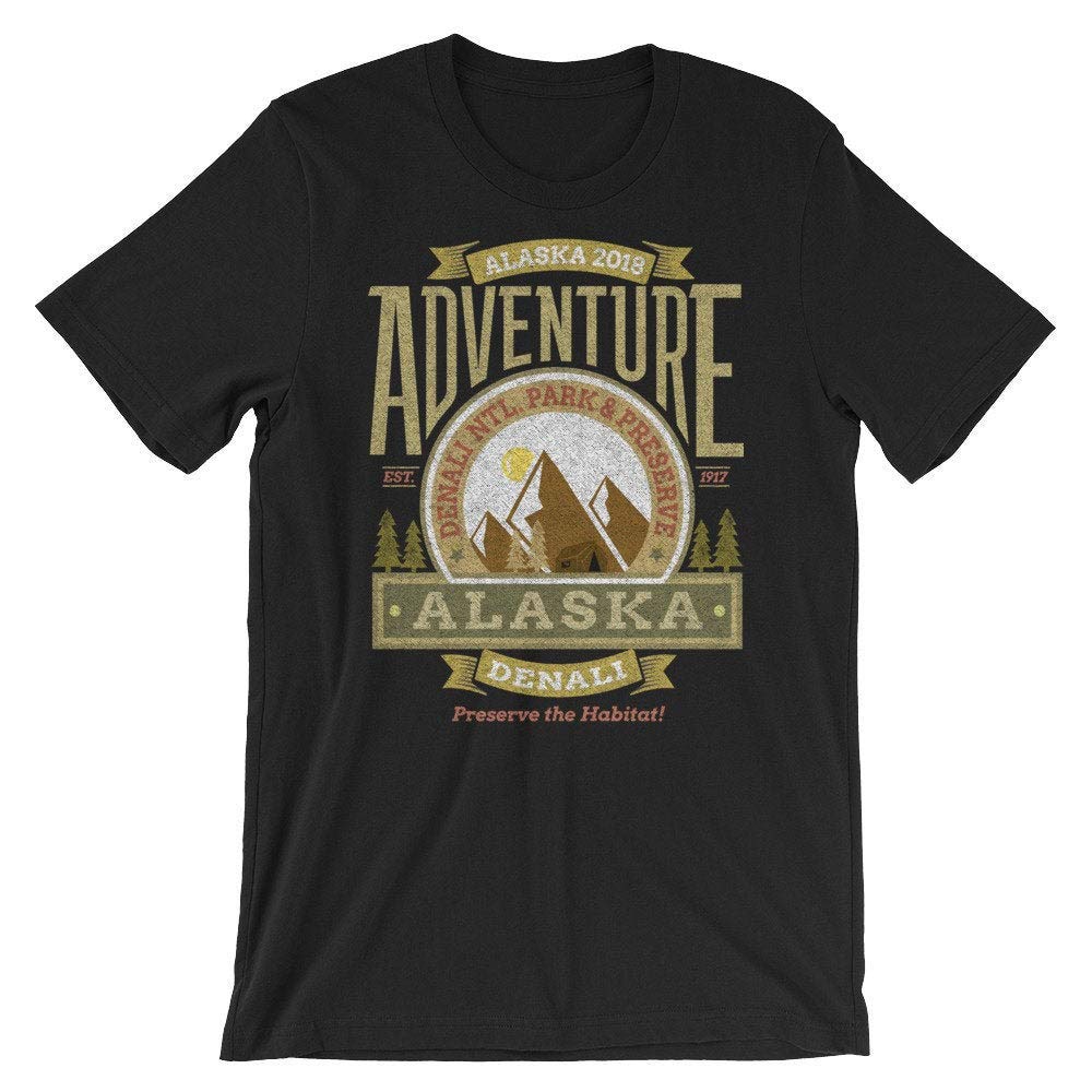 Denali National Park and Preserve ShortSleeve Unisex T