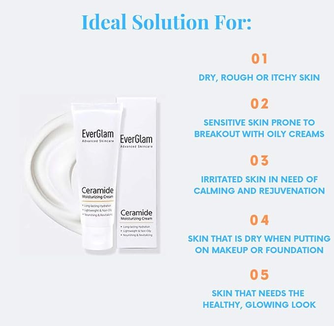 everglam ceramide moisturizing cream