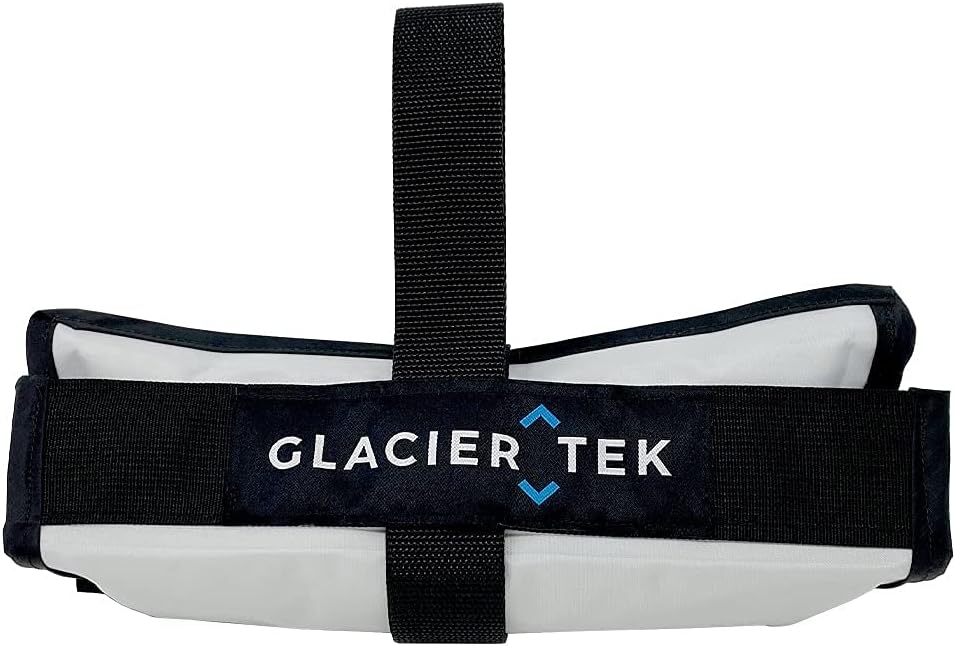 Glacier Tek Stadium Pad Cooling Cushion 17.5" x 12", 38 oz - Portable Nylon Cushion with Biobased Phase Change Cooling Technology - Outdoor & Indoor Use : Sports & Outdoors
