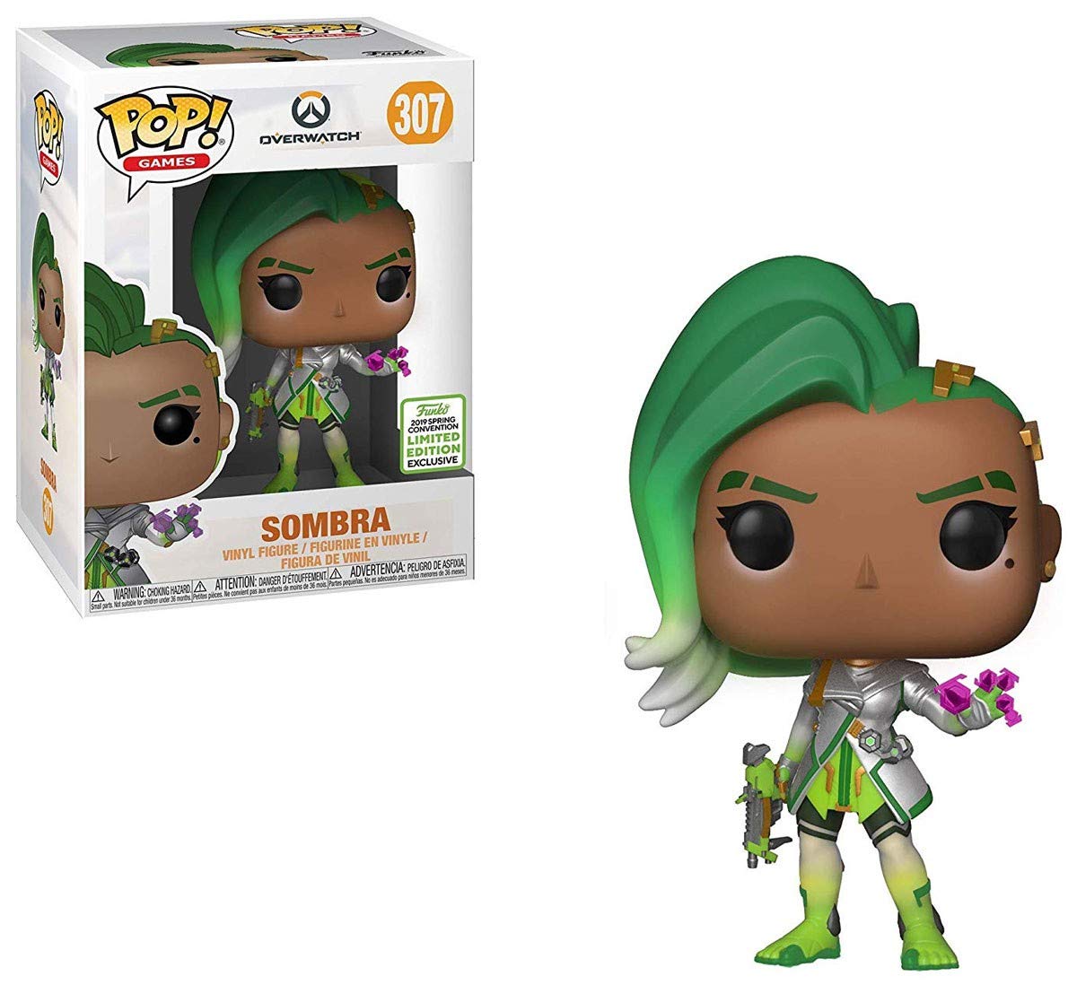 Sombra Funko Pop! Games: Overwatch (Glitch Skin) Spring Convention Exclusive