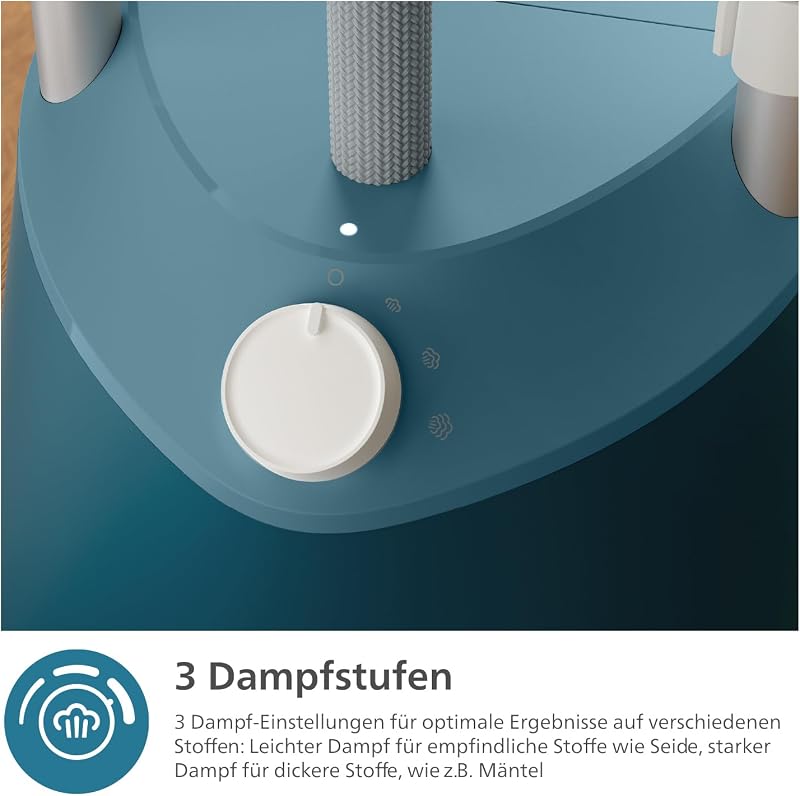 Dampfglätter All-In-One Lösung, Blau, 1800 W