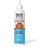 Skip the Groomer Dematting Cream for Dogs - Mat &amp; Tangle Remover, 8 oz | The Dog Matted Hair Remover for Severe Mats &amp; Tangles - Apply, Wait 2 Min, Brush Outside-In. No Rinse