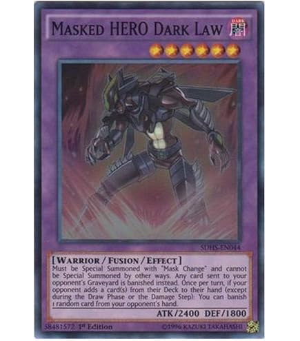 Amazon.com: YU-GI-OH! - Masked Hero Divine Wind (SDHS-EN043) - Structure  Deck: Hero Strike - 1st Edition