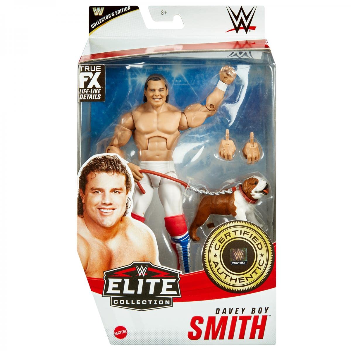WWE Elite Collection Davey Boy Smith Action Figure