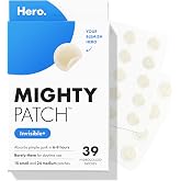 Mighty Patch Invisible+, Daytime Pimple Patches (24 Medium & 15 Small) | Hydrocolloid Acne for Covering Zits and Blemishes, U
