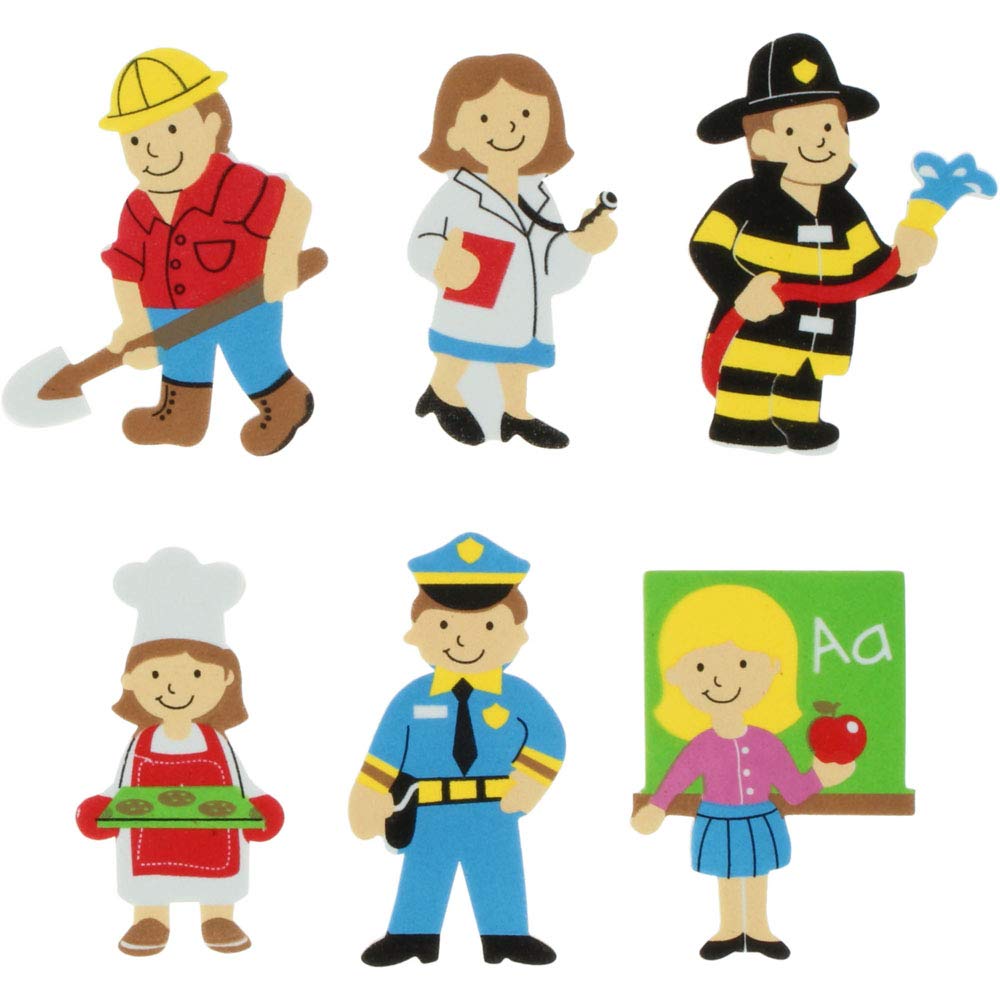 Fixo 68016400 3D Sticker EVA Rubber Professionals 12 x 17.5 cm
