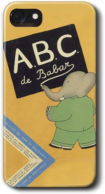 Amazon Iphone12promax ぞうのババール Abc絵本 表紙 あいふぉん ケース 名画 絵画 人気 オリジナル 丈夫 耐衝撃 かわいい レトロ 家電 カメラ オンライン通販