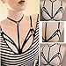 HOT Sale!Women Bandage Alluring Bra Bustier,Canserin Harness Elastic Cage Strappy Hollow Out