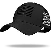 Oversize XXL American Flag Trucker Hat Quick Dry Sport Baseball Cap 3D Embossed Logo Mesh Snapback Hat for Men Big Head
