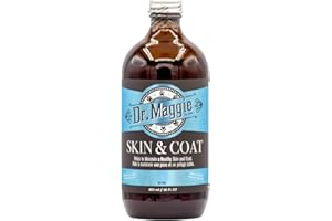 Dr. Maggie Skin and Coat | Omega 3 Supplement with Fish Oil, Flax, and Olive Oil | 480 ml