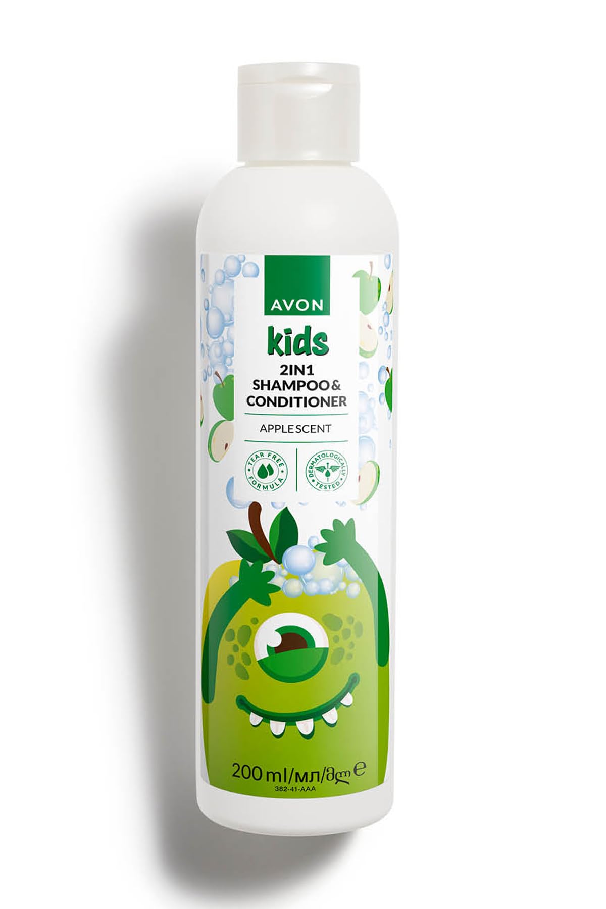 Avon Kids 2-in-1 Shampoo and Conditioner - Apple Scent, 200ml