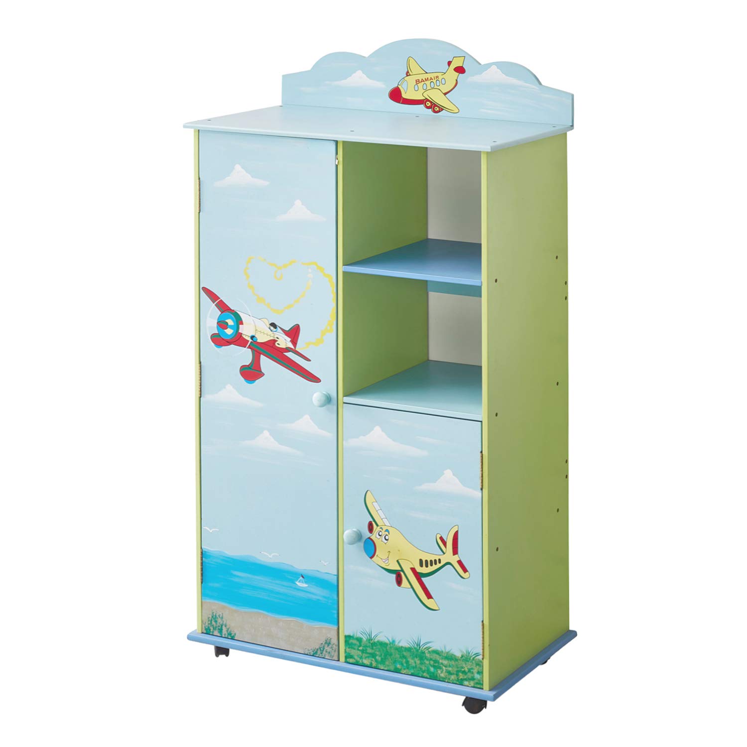 Wodeny Kids Wardrobes Bedroom Furniture Boys Childs Wood
