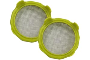 2pcs Sprouting Lid Garden Tools Net Cover Beans Sprouts Filter for Cultivated Bean Broccoli Lentils (Green) Grow Tray Sprouti