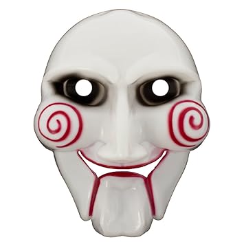 Smartfox Saw Maske Billy Jigsaw Fasching Halloween Karneval Theater Horrormaske
