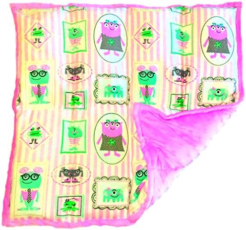 Weighted Sensory Lap Pad - 5 lbs - "Monsters PInc." - Glow In The Dark!
