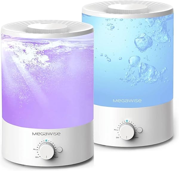 MEGAWISE 2 PACK 3.5L ULTRASONIC COOL MIST HUMIDIFIER...