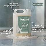 Miniml Natural Hair Shampoo Eco Friendly 5L Refill Tea Tree Mint Cruelty Free view 4