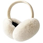 LCXSHYE Winter Ear muffs Faux Fur Warm Earmuffs Cute Foldable Outdoor Ear Warmers For Women Girls