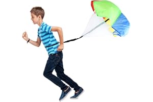 Kids Running Speed Training - Speed Drills Resistance Parachute,Running Sprint Chute Soccer Football Sport Speed Training, Co