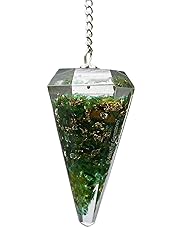 Green Aventurine Orgone Crystal Pendulums for
