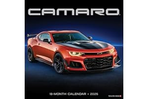 Camaro 2025 12" x 12" Wall Calendar