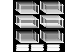 30 Pcs Sandblast Cabinet Lens Cover 23 x 11 Inches Inner Protector Adhesive Film Standard Sandblasting Protective Replacement