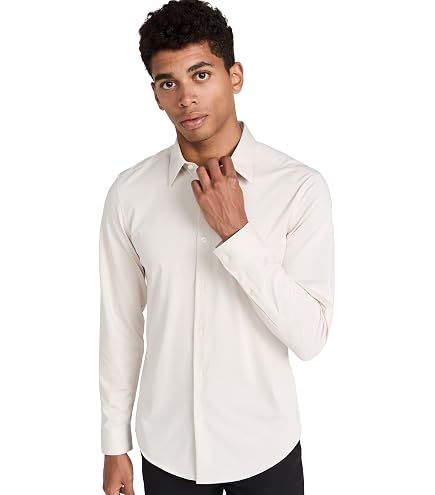 Amazon.com: Theory Men's Sylvain Long Sleeve Button Down Dress