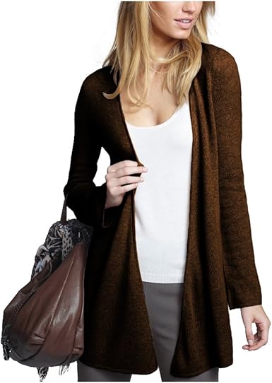 chocolate cardigan