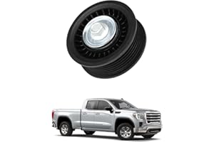 KEKADMAI 12700122 Drive Belt Idler Pulley Compatible with 2014-2024 Chevy Silverado 1500/Suburban/Tahoe/Cruze & 2019-2024 GMC Sierra 1500/Yukon & 2021-2024 Cadillac Escalade, Replaces OEM #419-091, 12720530