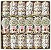 Caspari Celebration Crackers with Luxury Embellishments, 12-1/2-Inch, 12 Days