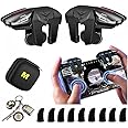 13 in 1 PUBG Mobile Triggers Combo, L2R2 4 Triggers Mobile Phone Controller for PUBG/Fortnite/Call of Duty/Rules of Survival, Aim & Fire Trigger for iPhone & Android Phones