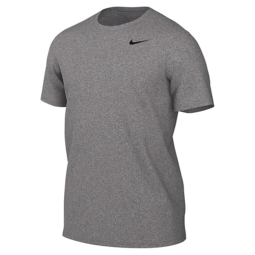 Nike Men's Dri Legend Fitness T-Shirt, Tumbled Grey/Flt Silver