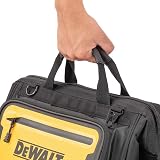 DEWALT DWST60103 Pro 16" Open Mouth Tool Bag 19 Pockets 25kg Water Resistant view 4